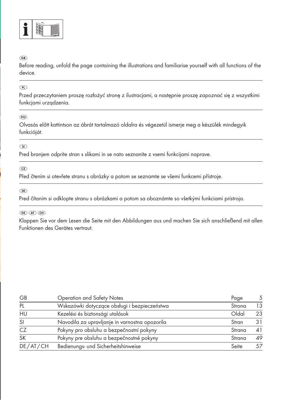 Parkside PES 200 B1 User Manual | Page 2 / 65