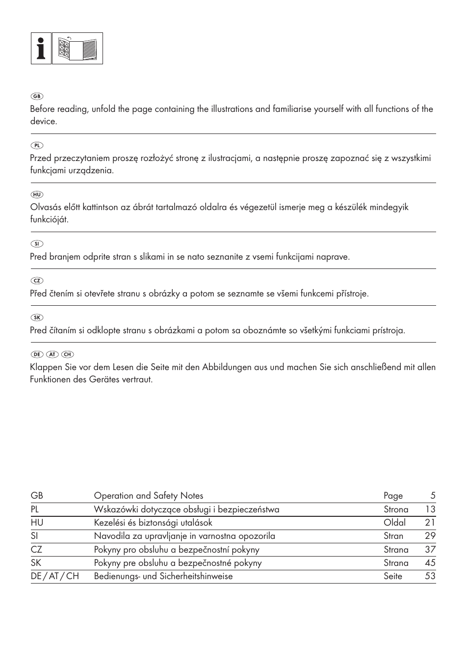 Parkside PBSG 55 A1 User Manual | Page 2 / 61