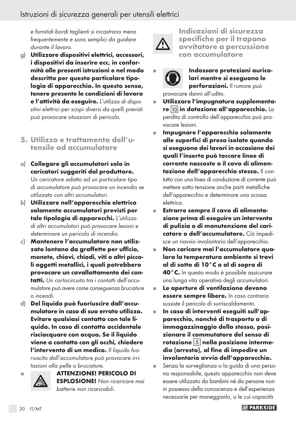 Parkside PSBS 24 A1 User Manual | Page 20 / 55