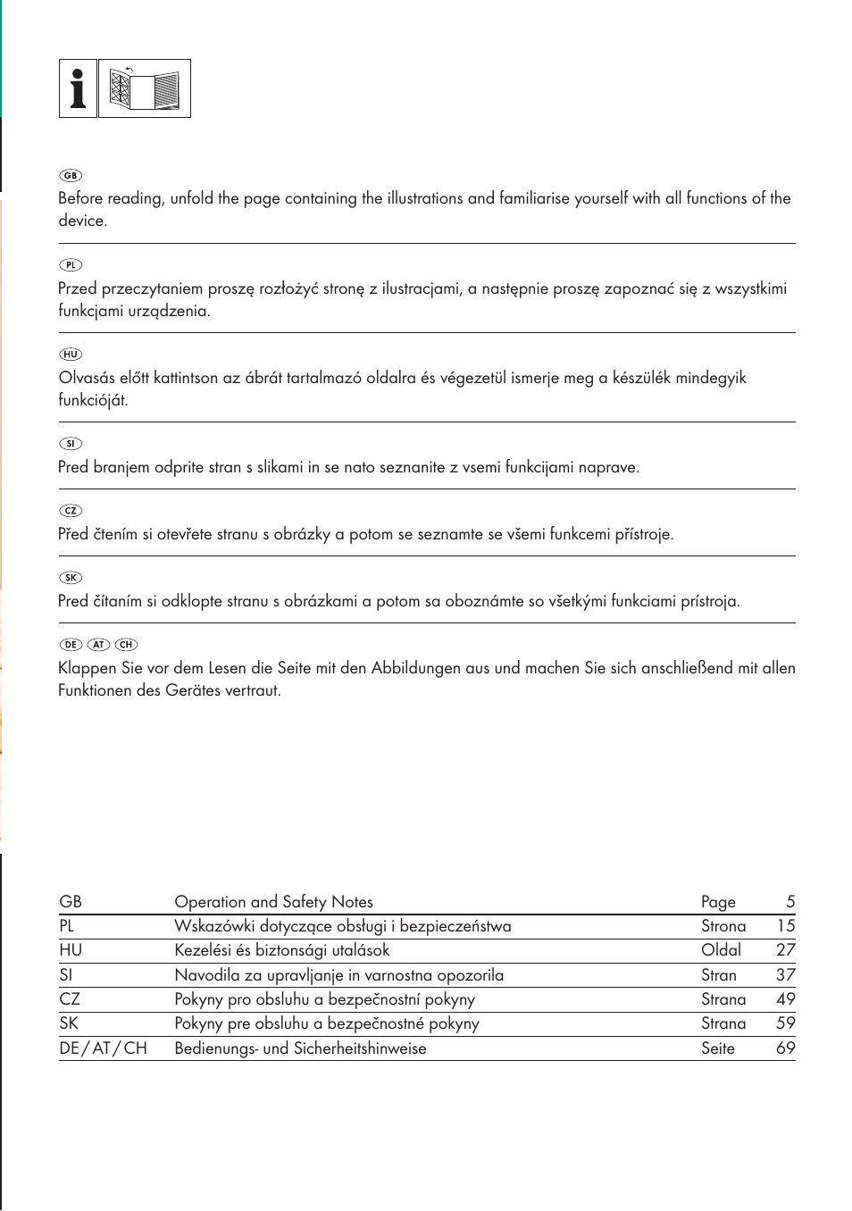Parkside PSBS 24 A1 User Manual | Page 2 / 79