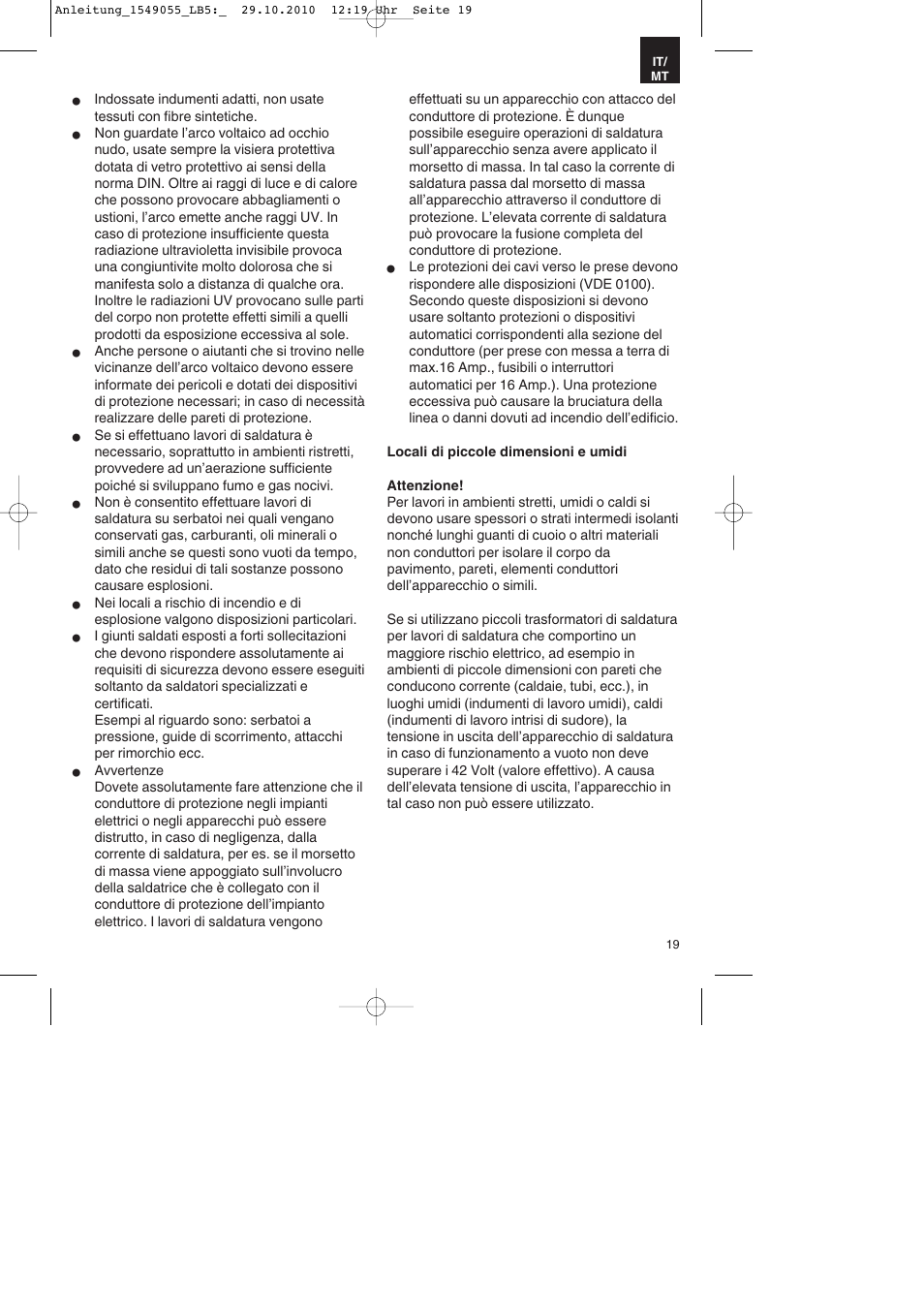 Parkside PESG 120 A1 User Manual | Page 19 / 60