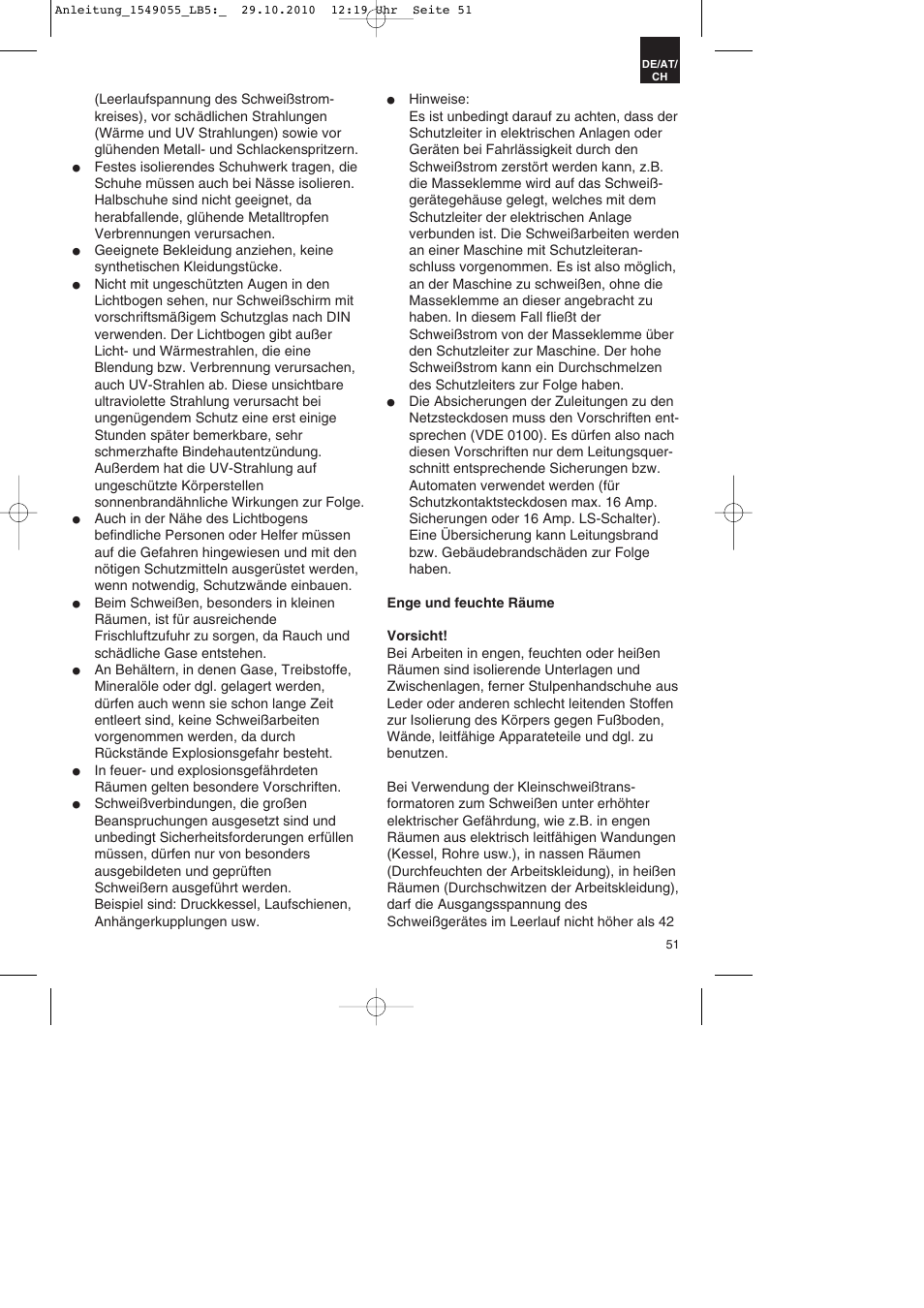 Parkside PESG 120 A1 User Manual | Page 51 / 60