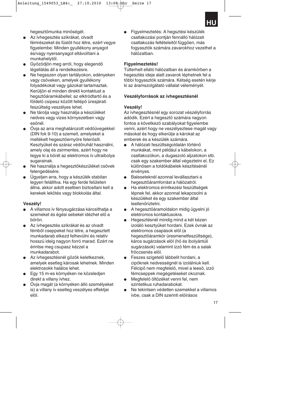 Parkside PESG 120 A1 User Manual | Page 17 / 80