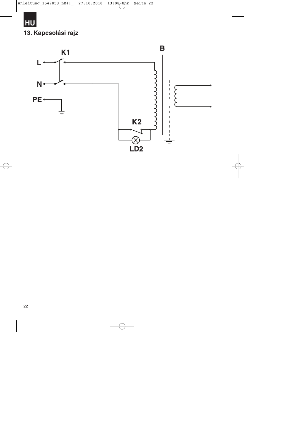 Parkside PESG 120 A1 User Manual | Page 22 / 80