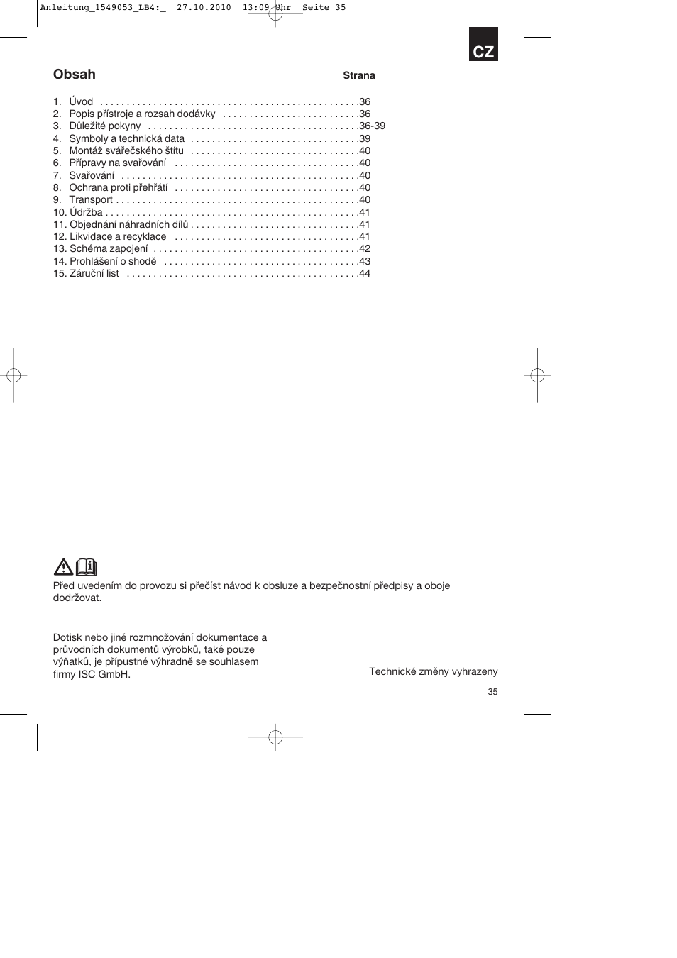 Parkside PESG 120 A1 User Manual | Page 35 / 80