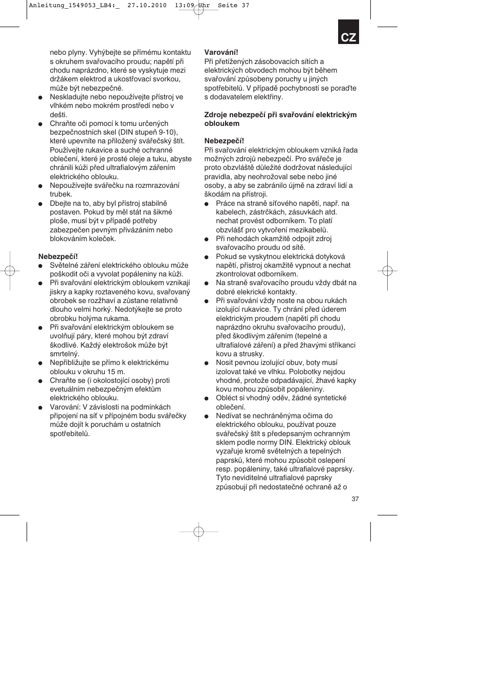 Parkside PESG 120 A1 User Manual | Page 37 / 80