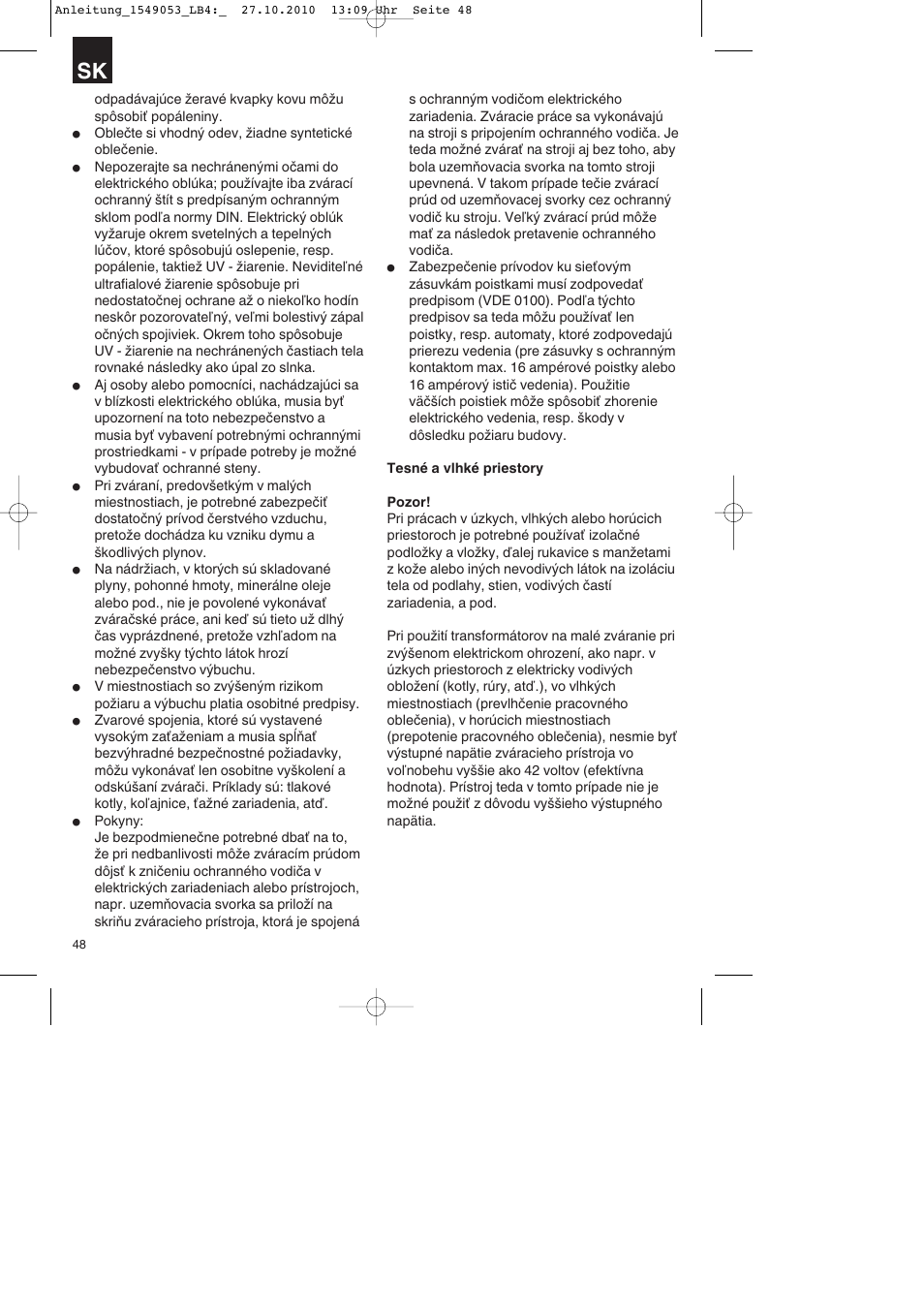 Parkside PESG 120 A1 User Manual | Page 48 / 80