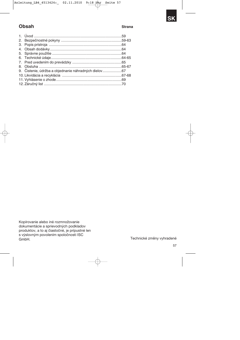 Parkside PASS 3.6 A1 User Manual | Page 57 / 100