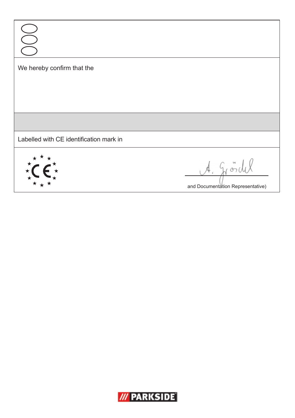 Eu declaration of conformity | Parkside  PPC 30 User Manual | Page 8 / 10