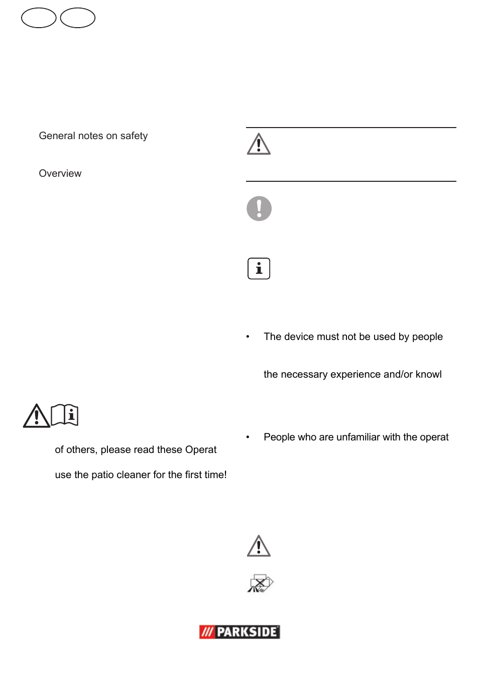 Gb mt | Parkside  PPC 30 User Manual | Page 16 / 28