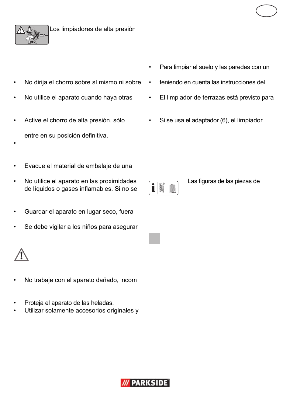 Uso previsto, Descripción general | Parkside  PPC 30 User Manual | Page 5 / 28