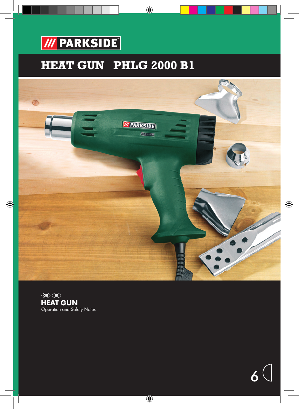 Parkside PHLG 2000 B1 User Manual | 12 pages
