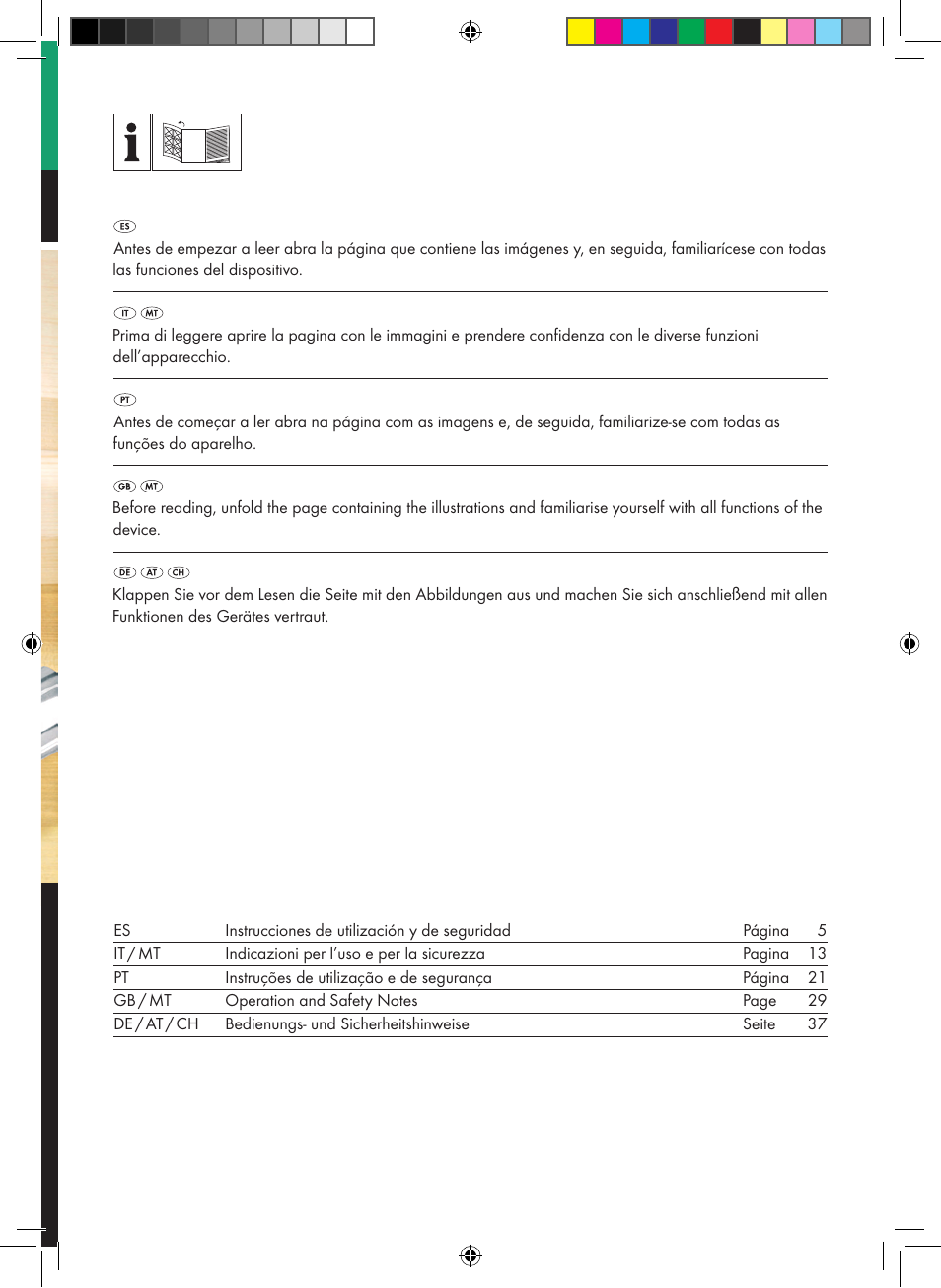 Parkside PHLG 2000 B1 User Manual | Page 2 / 44