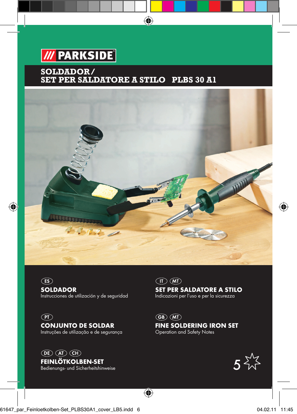 Parkside PLBS 30 A1 User Manual | 89 pages
