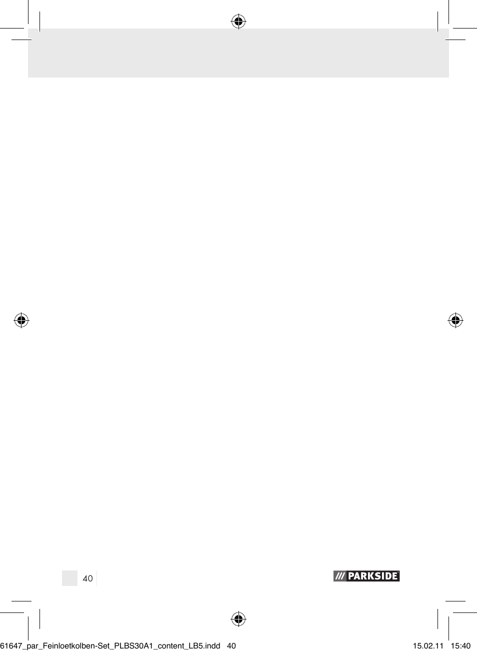 Parkside PLBS 30 A1 User Manual | Page 39 / 89