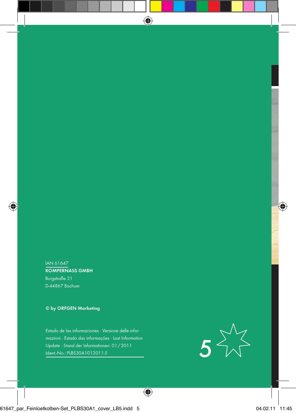 Parkside PLBS 30 A1 User Manual | Page 89 / 89