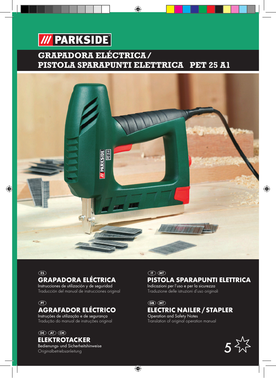 Parkside PET 25 A1 User Manual | 44 pages