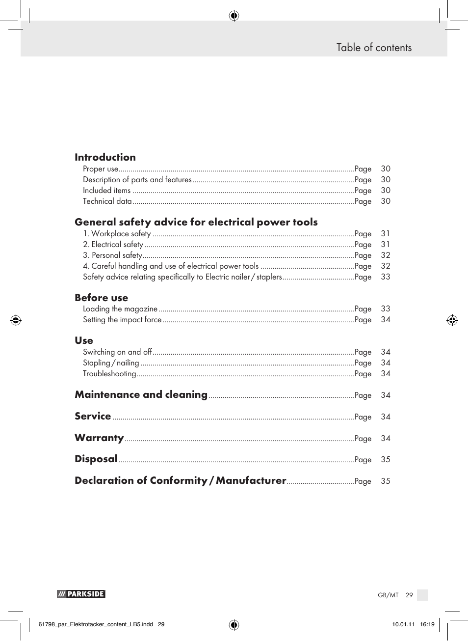 Parkside PET 25 A1 User Manual | Page 28 / 44