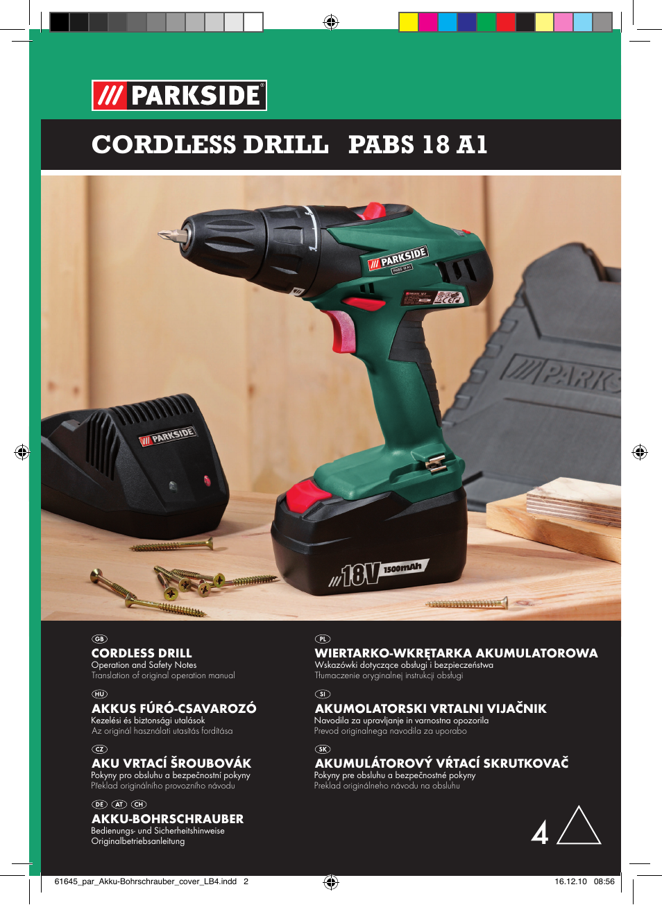 Parkside PABS 18 A1 User Manual | 79 pages