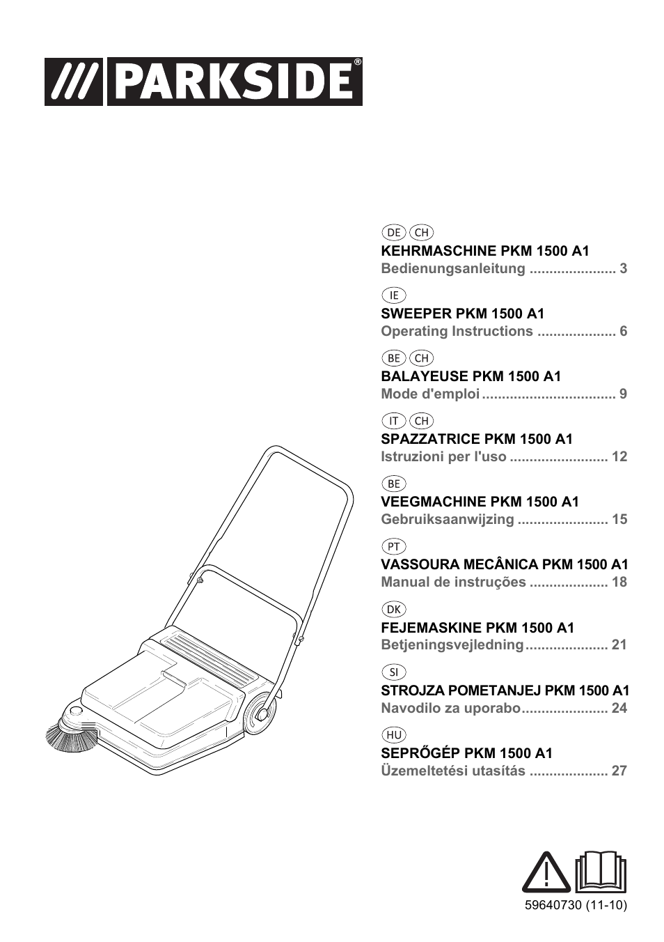 Parkside PKM 1500 A1 User Manual | 32 pages