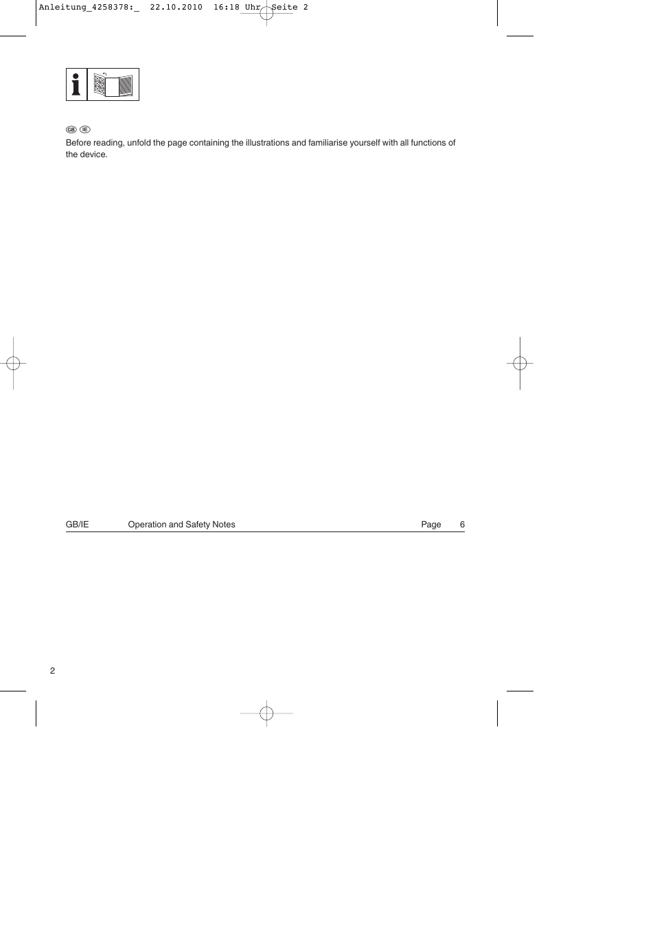 Parkside PBH 1100 A1 User Manual | Page 2 / 20
