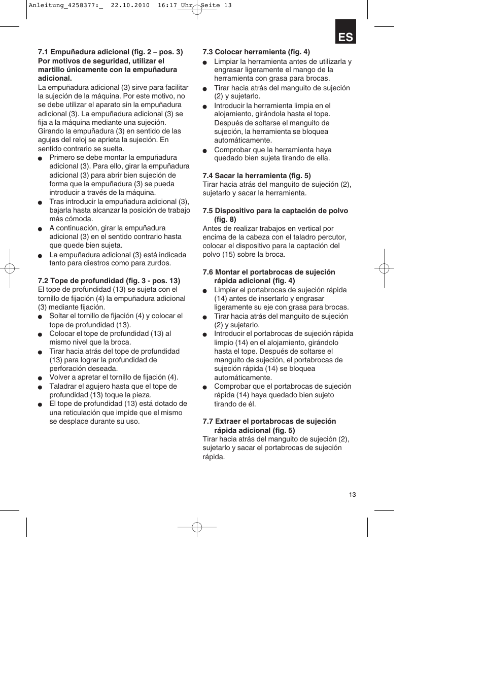Parkside PBH 1100 A1 User Manual | Page 13 / 72