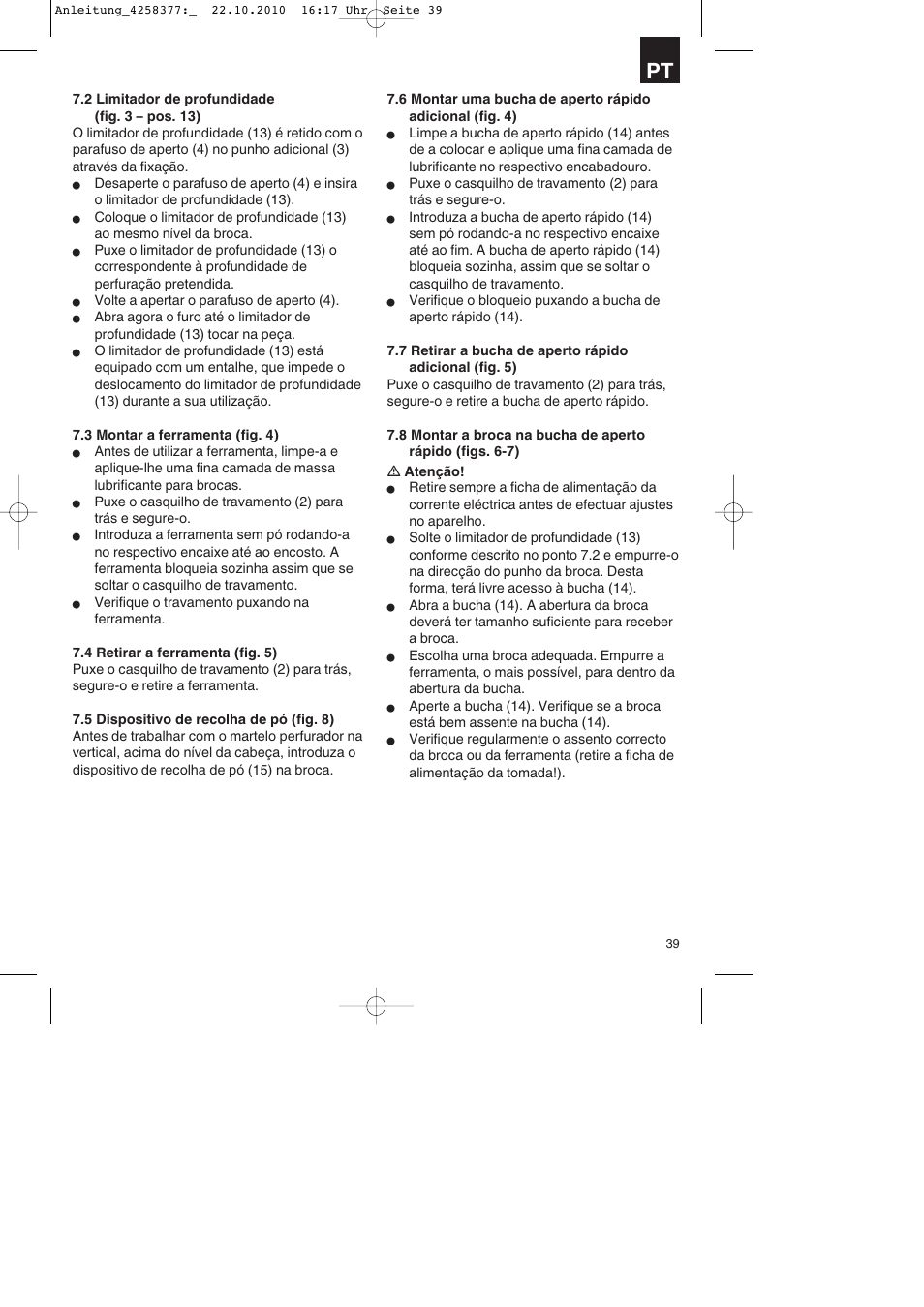 Parkside PBH 1100 A1 User Manual | Page 39 / 72