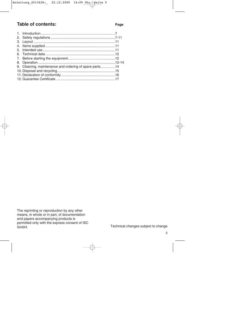 Parkside PABSS 3,6 Li User Manual | Page 5 / 20