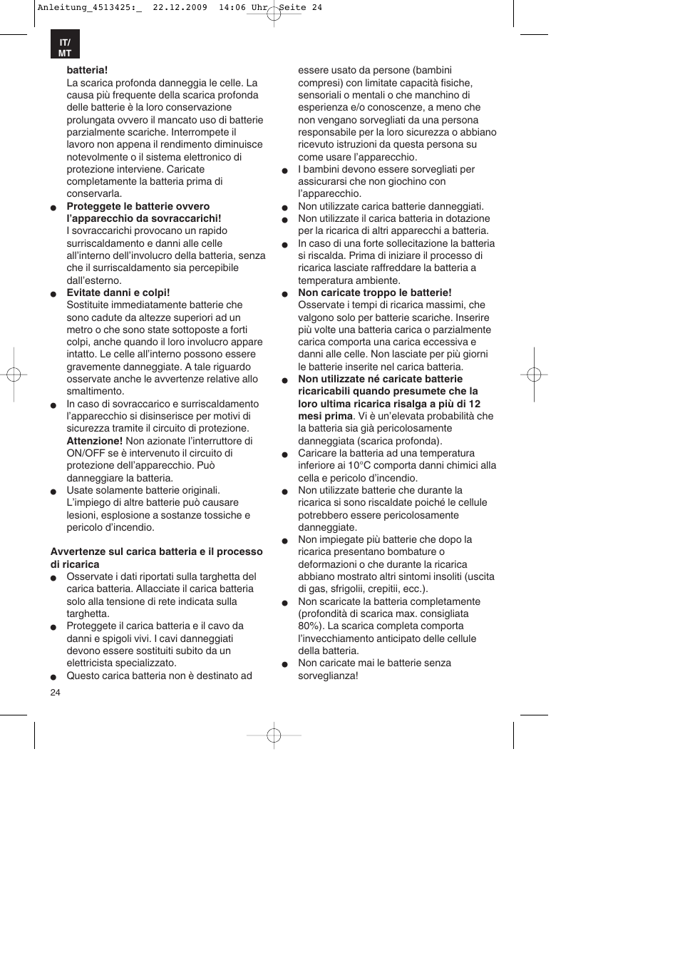 Parkside PABSS 3,6 Li User Manual | Page 24 / 60
