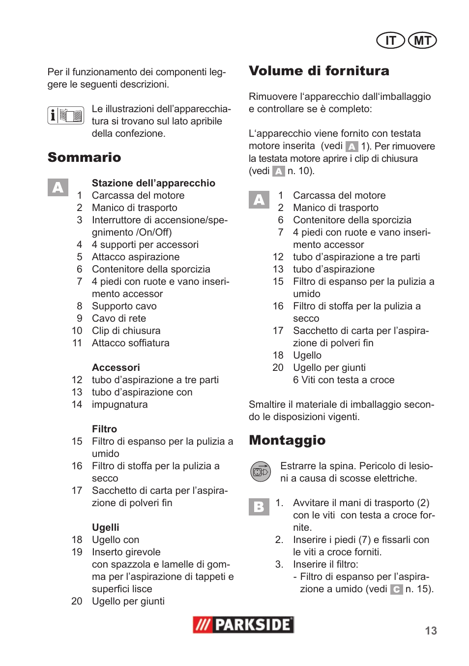 Parkside PNTS 1300 A1 User Manual | Page 13 / 42