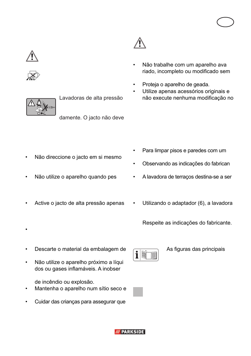 Uso previsto, Descrição geral | Parkside PPC 30 A1 User Manual | Page 13 / 30