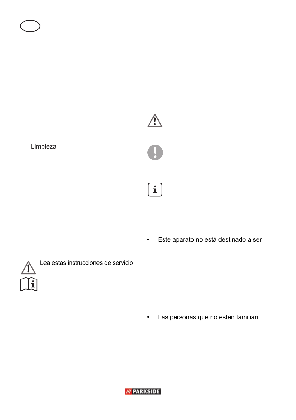 Parkside PPC 30 A1 User Manual | Page 4 / 30