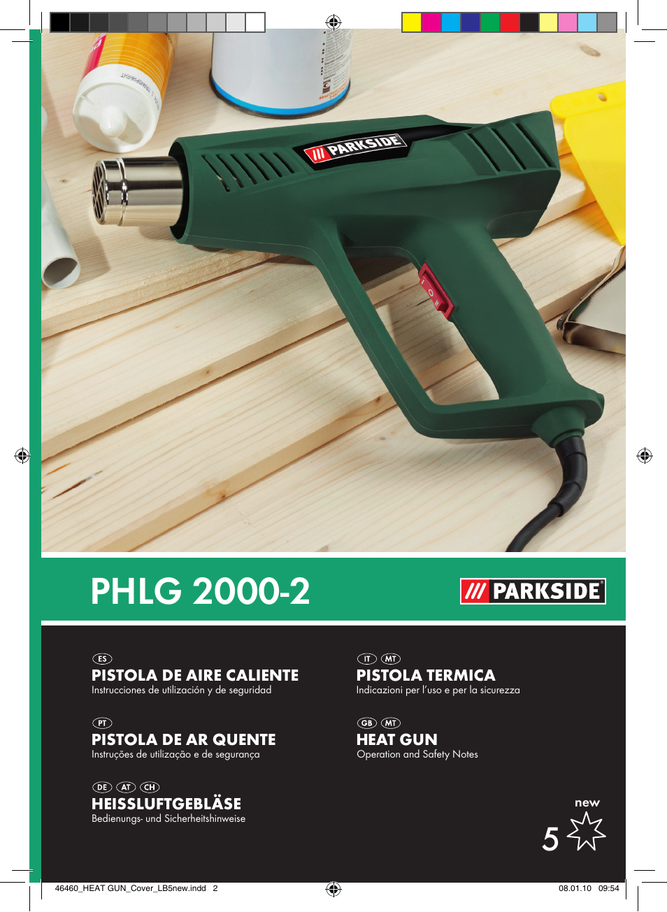 Parkside PHLG 2000-2 User Manual | Page 2 / 44