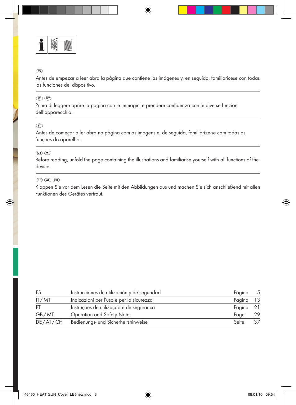 Parkside PHLG 2000-2 User Manual | Page 3 / 44