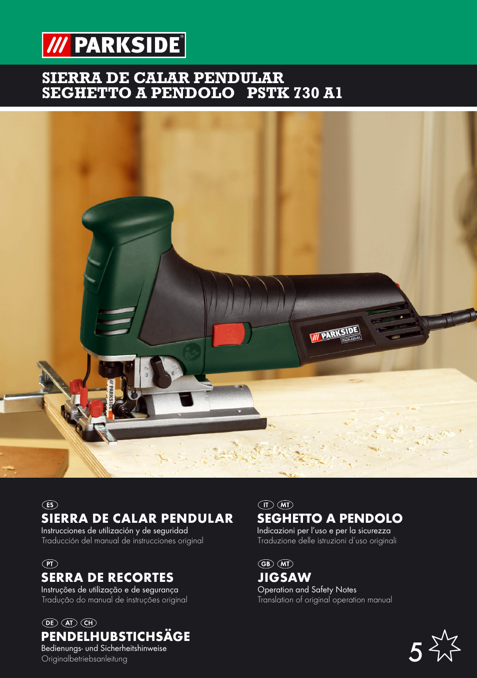 Parkside PSTK 730 A1 User Manual | 56 pages
