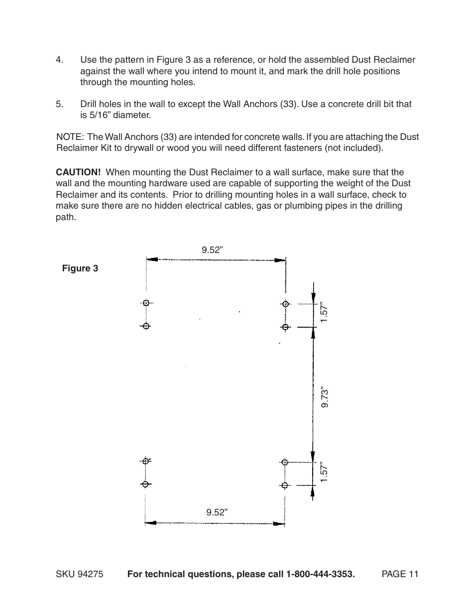 Harbor Freight Tools Model 94275 User Manual | Page 11 / 21