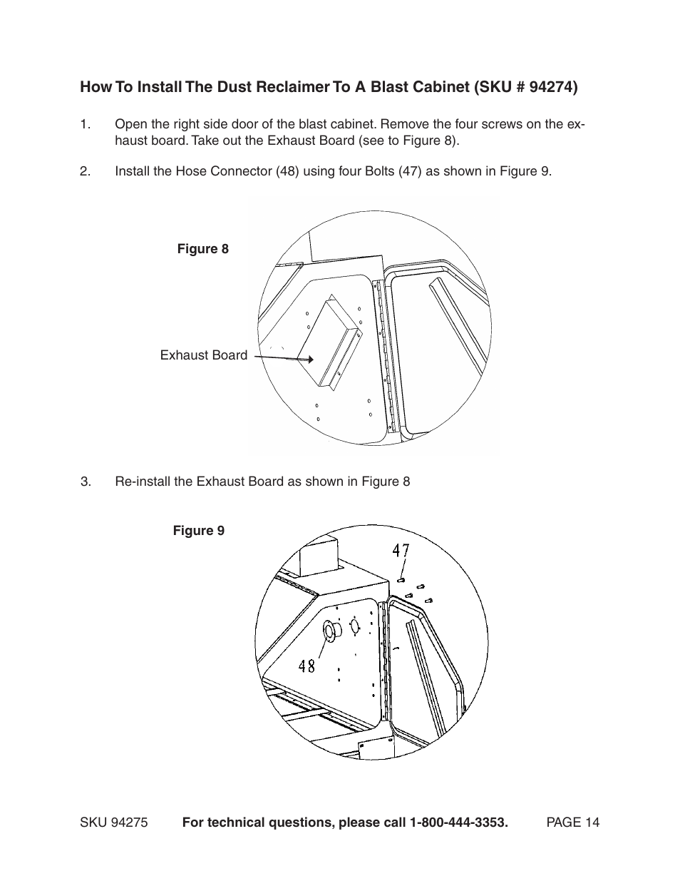 Harbor Freight Tools Model 94275 User Manual | Page 14 / 21