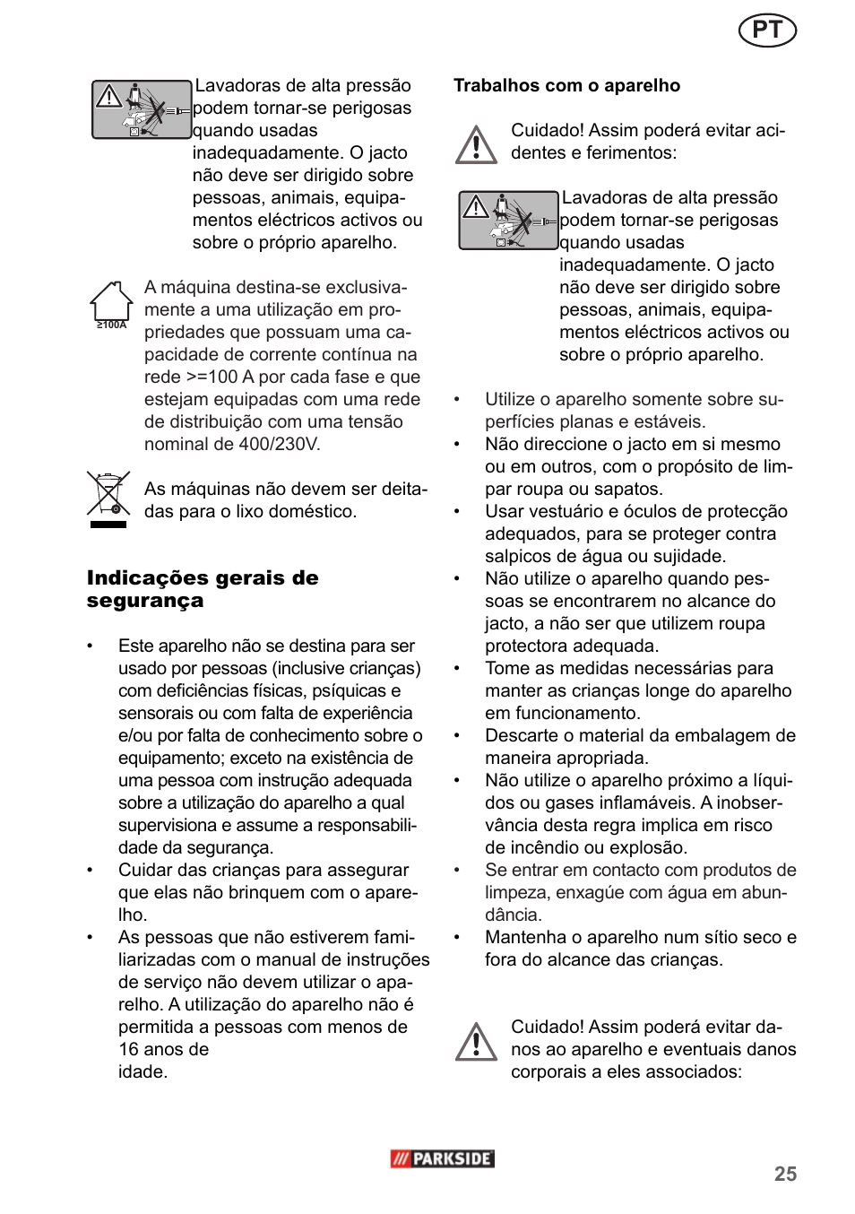 Parkside PHD 150 A1 User Manual | Page 25 / 58