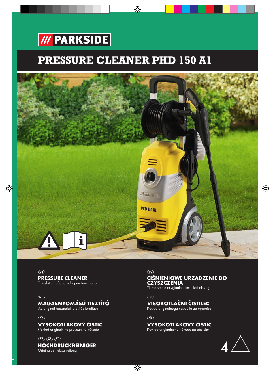 Parkside PHD 150 A1 User Manual | 78 pages