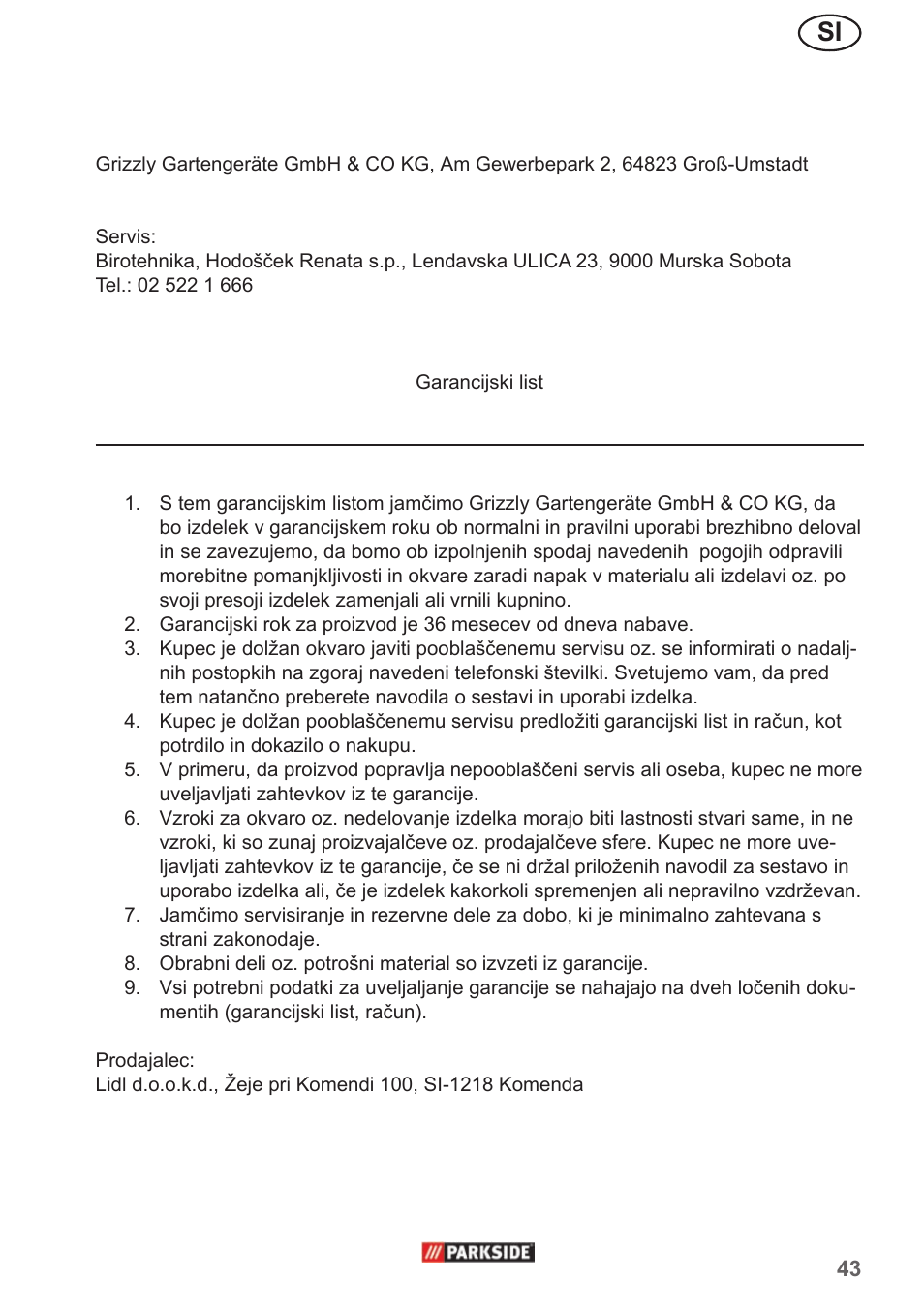 Parkside PHD 150 A1 User Manual | Page 43 / 78