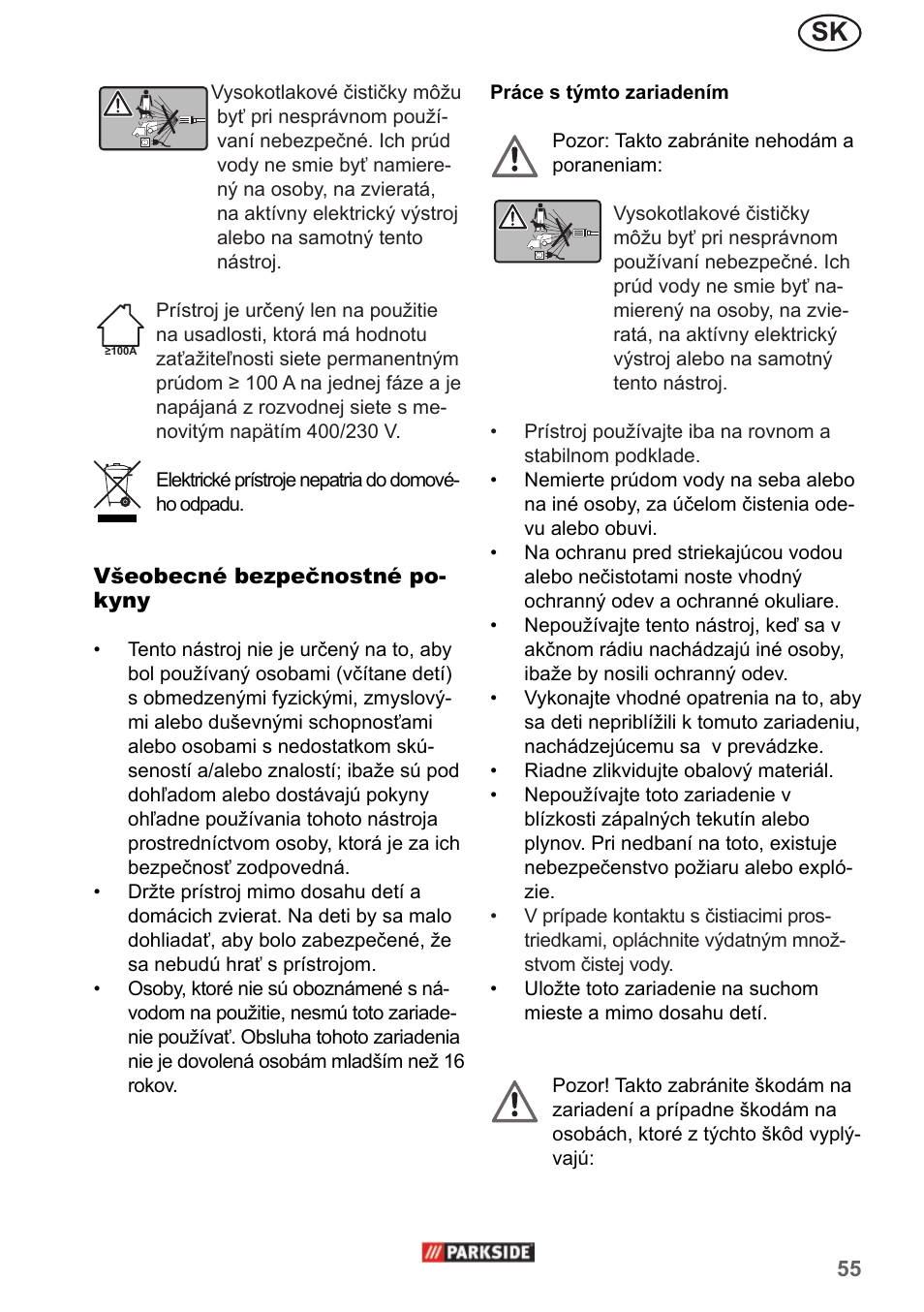 Parkside PHD 150 A1 User Manual | Page 55 / 78