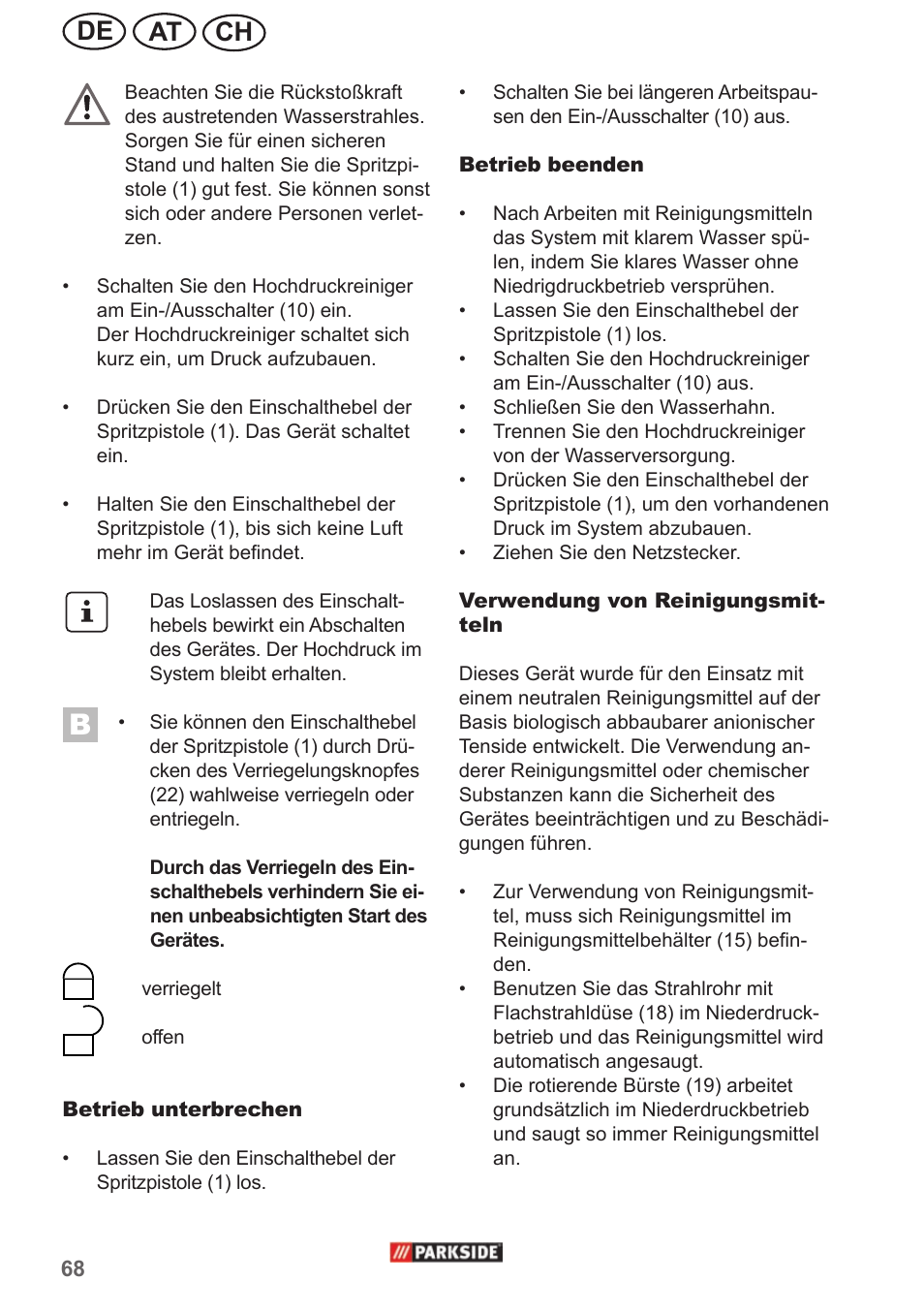 Ch at de | Parkside PHD 150 A1 User Manual | Page 68 / 78