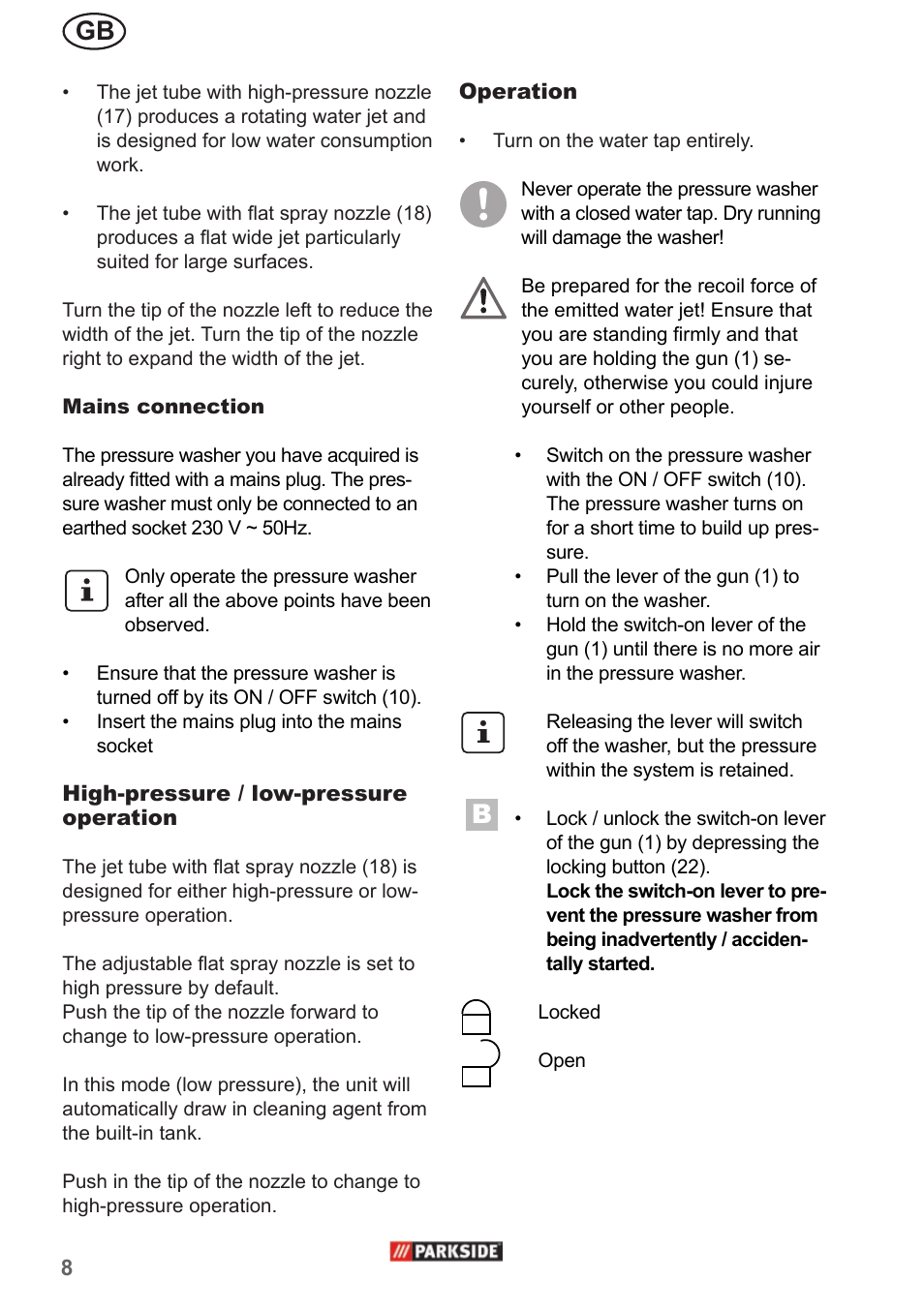 Parkside PHD 150 A1 User Manual | Page 8 / 78
