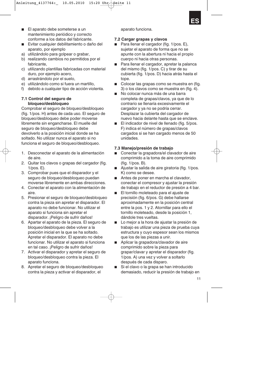 Parkside PDT 40 A1 User Manual | Page 11 / 56