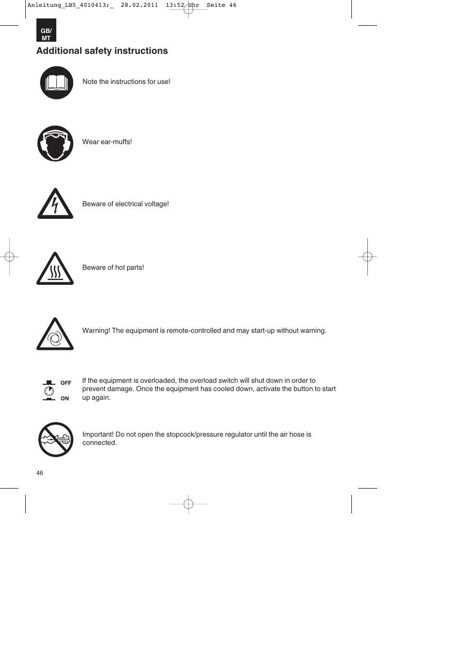 Parkside PKO 400 A1 User Manual | Page 46 / 72