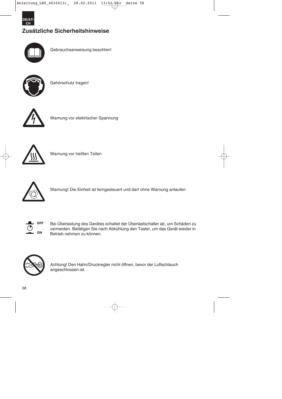 Parkside PKO 400 A1 User Manual | Page 58 / 72