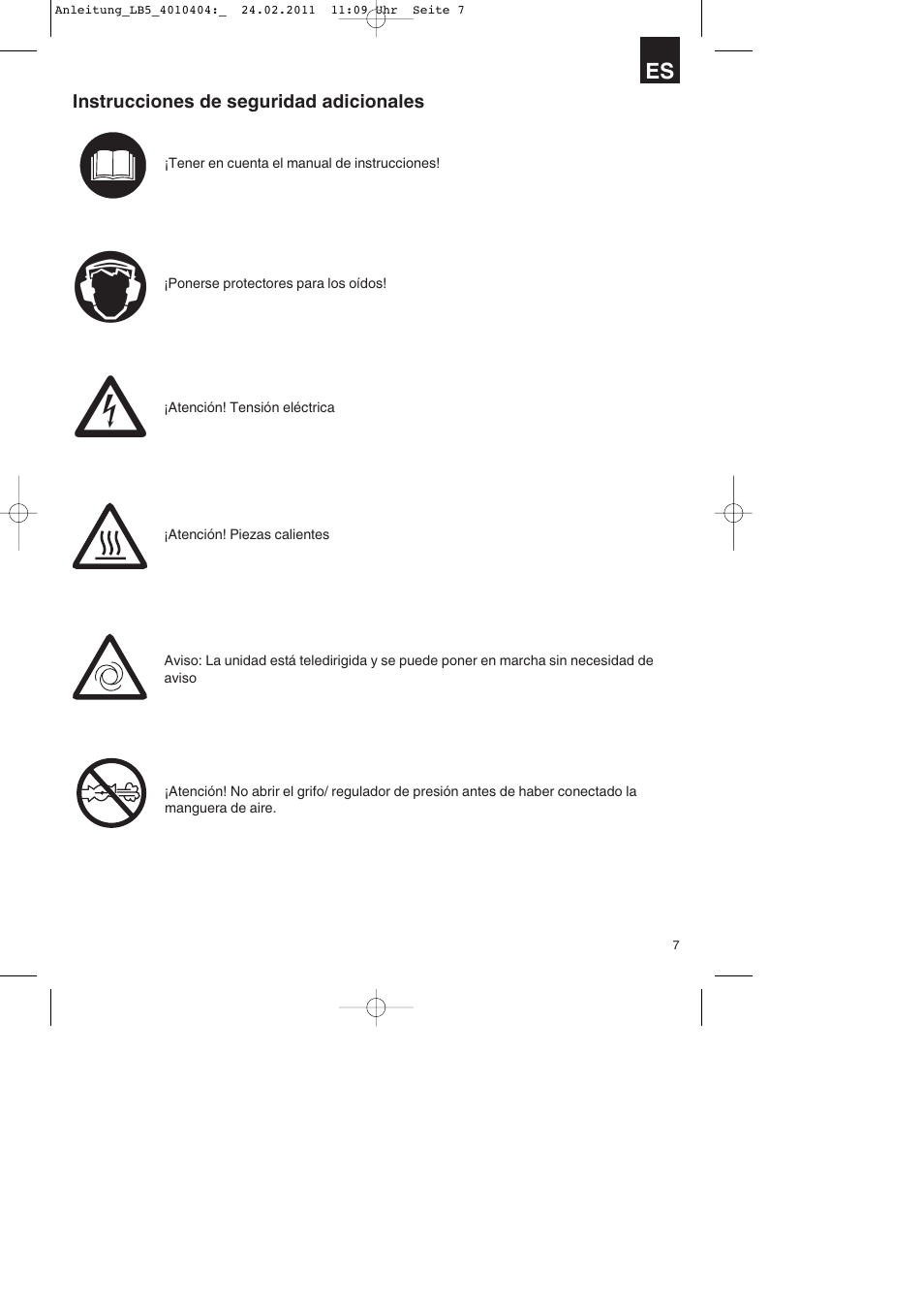 Parkside PKO 270 B2 User Manual | Page 7 / 72