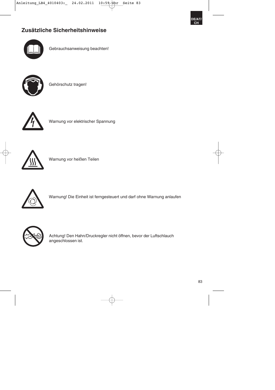 Parkside PKO 270 B2 User Manual | Page 83 / 96