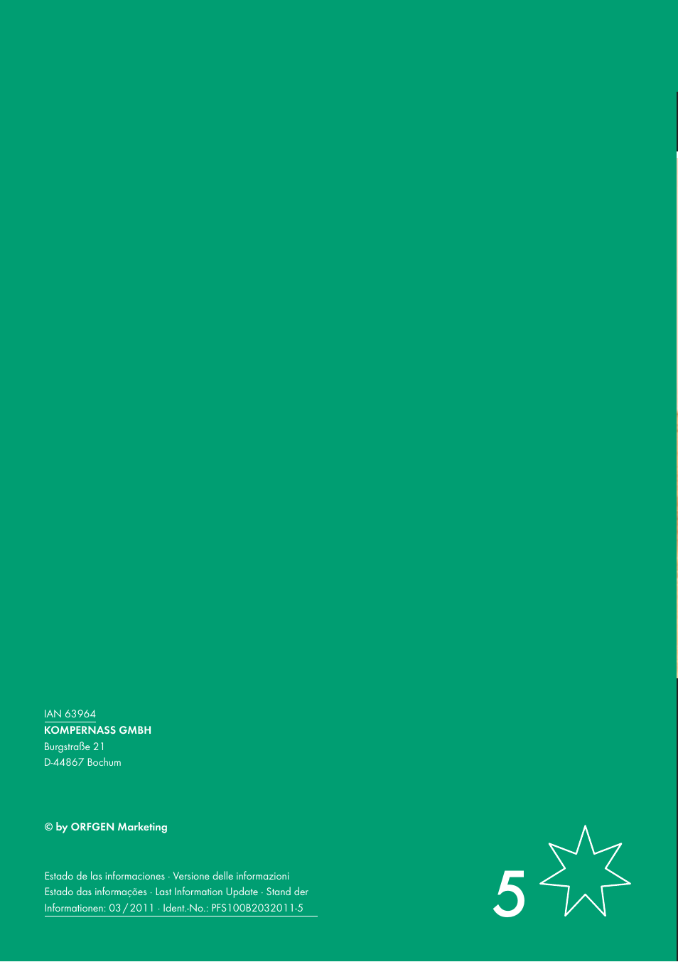 Parkside PFS 100 B2 User Manual | Page 54 / 54