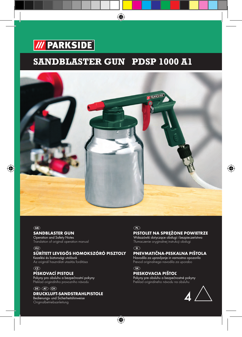 Parkside PDSP 1000 A1 User Manual | 89 pages